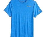 Champion Men&#39;s Powerblend Slim-Fit Embroidered Logo T-Shirt Blue Jay Hea... - $16.99