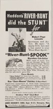 1935 Print Ad Heddon&#39;s River-Runt Spook Fishing Lures Dowagiac,Michigan - £7.42 GBP