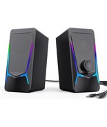 Roson Computer Speakers, Gaming Pc Speakers With Enhanced Bass And Volume - $42.97