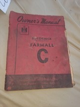 Mckormic Farmall C Tractor Operators Manual - £25.84 GBP