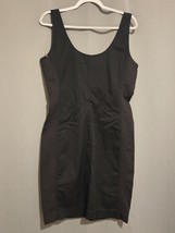 Gap Black Sleeveless Dress Fitted Stretch Career Casual Party Size 12 - $988.01 MXN