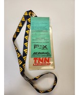 1999 TNN Silver FOX Sports AC Delco Challenge Series TV Credential Lanyard - £3.73 GBP
