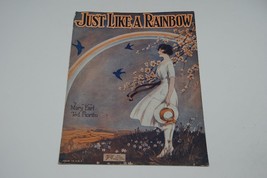 Sheet Music Just Like A Rainbow Mary Earl Ted Fiorito Songbook - £7.78 GBP