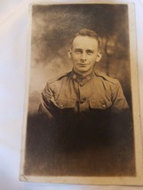 Vintage Original WWI US Soldier Photo Postcard   - £13.07 GBP