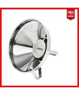 Heavy-Duty Stainless Steel Funnel (5.5”) with Strainer - No Spill Cookin... - €25,85 EUR