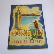 Vintage Honolulu And The Hawaiian Islands Souvenir Photo Book Dated 1943 Read - £22.32 GBP