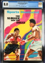 Sports Illustrated March 1, 1971 Muhammad Ali vs Joe Frazier CGC 8.0 - £315.80 GBP