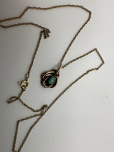 Vintage 14k GF Opal Necklace 18” - £70.13 GBP