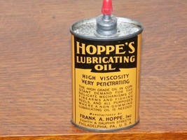 Vintage Hoppe’s Lubricating Oil Lead Top 3 Ounce Empty Oiler - €29,47 EUR