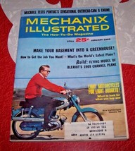 Mechanix Illustrated - January 1966 - Wonderful Vintage Magazine - Vguc! - £7.98 GBP