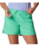 Columbia Women&#39;s Sandy River Short Green AL4573 5 Inch - £27.45 GBP