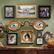 36&quot; Eyes and Glasses of the Optometrist Wall Sculpture - $177.21