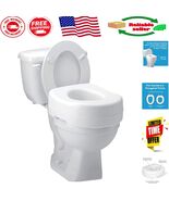 Universal Toilet Seat Riser - 5.5 Inch Elevation, Fits Round &amp; Elongated... - $57.41