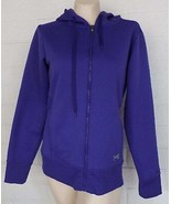 UNDER ARMOUR Small Grape UA Storm Semi-fitted Zip Front Hoodie Jacket - £12.57 GBP