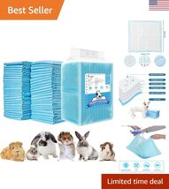 20 Pcs Rabbit Pee Pads, Disposable Super Absorbent Diaper, Pet Toilet/Po... - $16.29