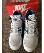 Nike Air Flight 89 Men’s Shoe Size: 12 Color: White/Brigade Blue/Dark Ob... - $2,241.70 MXN