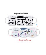 Color Changing! Ocean Animals ThermoH Logo Ceramic Coffee Mug - $14.99