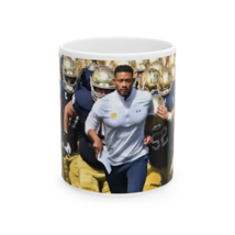 Notre Dame Fighting Irish Marcus Freeman Coffee Mug Cup - £7.54 GBP