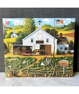 Vintage Charles Wysocki Americana Catchin&#39; Bugs 1000 Puzzle Milton Bradl... - $52.01 CAD