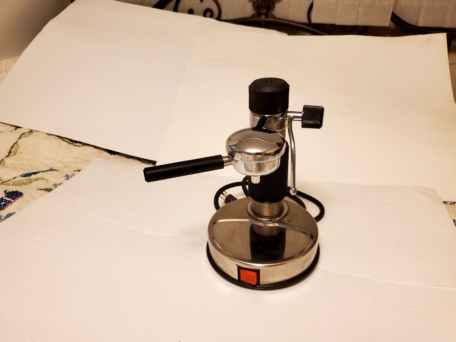 Primary image for Vintage Weil ECM-4 Espresso Coffee Maker 110 volt Machine Maker Stainless Tested