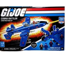 GI Joe Cobra Rattler Plane with figure Sealed GI Joe Construction - £26.17 GBP