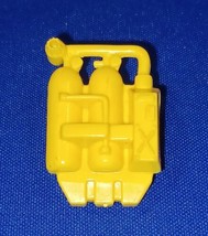 1984 G.I. Joe Blowtorch Yellow Flamethrower Backpack With Panel - £3.98 GBP