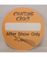 COUNTING CROWS - VINTAGE ORIGINAL TOUR CONCERT CLOTH BACKSTAGE PASS - $186.40 MXN