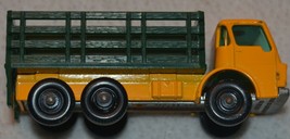 Vintage Lesney Matchbox Stake Truck No 4 Green Yellow  - $74.79