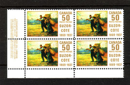 Canada  -  SC#492i Imprint LL Mint NH  -  50 cent Suzor-cote issue - £8.82 GBP
