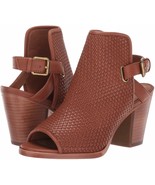 FRYE DANI WOVEN SHIELD WOMEN&#39;S SANDALS ASSORTED SIZES NEW COGNAC - $82.27 CAD