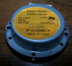 Kenmore LG GOLDSTAR Microwave SYNCHRONOUS TURNTABLE MOTOR   # 6549W1S013... - $19.99