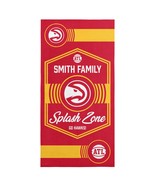 NBA Atlanta Hawks Dominion Personalized Beach Towel 30×60 Inches - $920.34 MXN