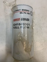 Detroit Diesel 5241840301 Oil Filter Full Flow Power Guard Heavy Industry - £42.78 GBP