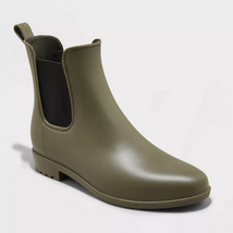 A New Day™ ~ Green ~ &quot;Chelsea&quot; ~ Women&#39;s Size 6 ~ Rain Boots  - $35.00