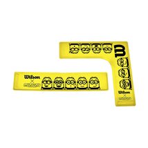 Wilson Tennis Marker Lines, Minions Theme, Straight and Corner, Rubber, Yellow,  - £65.42 GBP