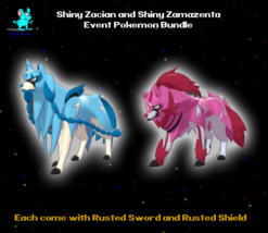 ✨ Ultra Shiny 6IV Zacian + Zamazenta GameStop Event Pokemon for Sword + Shield ✨ - £4.71 GBP