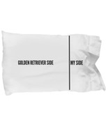 Golden Retriever Pillow Case - Funny Golden Retriever Pillowcase - Golde... - £14.34 GBP