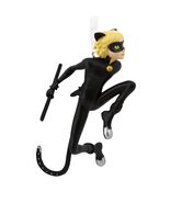 Hallmark Miraculous Cat Noir Christmas Ornament 2024 Black Bodysuit Mask - $75.85 MXN