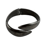 Vintage Silver Tone Wrap Around Spring Tension Bracelet - $23.33