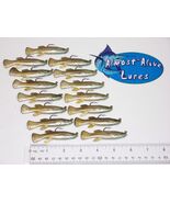 Almost Alive Lures Artificial Mud Minnow Killifish 2-3/4&quot; with Hook 15 P... - €14,72 EUR