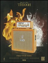 Orange TH100H Guitar Amp Head advertisement amplifier ad print - £3.32 GBP