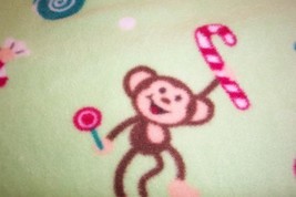 Monkeys &amp; Candy Girls Footed Sleeper Pajamas 4 5 Xs New - £12.60 GBP