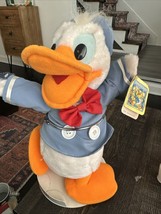 1985 Donald Duck Plush Toy with Stand - $15.96 CAD