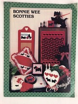 Bonnie Wee Scotties Craftsways Cross Stitch Craft Pattern Book Leaflet - £9.41 GBP