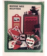 Bonnie Wee Scotties Craftsways Cross Stitch Craft Pattern Book Leaflet - $226.18 MXN