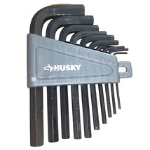 Husky Metric Allen Wrench Set 1.5 to 10 Blue Black 10 Pieces - £6.30 GBP