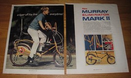 1969 Murray Eliminator Mark II Bicycle Ad - A tiger off the line everytime - $18.49