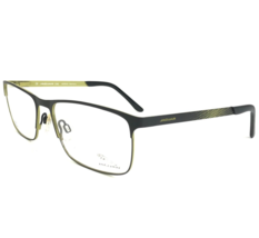 Jaguar Eyeglasses Frames Mod.33597-1167 Brown Green Rectangular 56-17-140 - £69.57 GBP