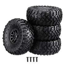 4Pcs RC Car Tires Tyre Wheel Upgrades for MN D90 D91 D96 D99 MN90 MN99S 1/12 - £14.26 GBP