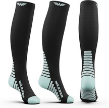 Unisex Compression Socks 20-30mmHg Graduated Calf Leg Support Circulation - £7.58 GBP